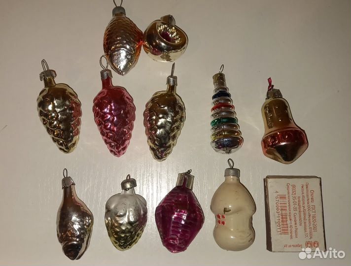 Елочные игрушки из СССР