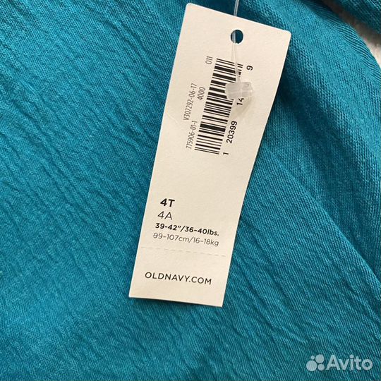 Новая кофта лонгслив для девочки Oldnavy, 4t