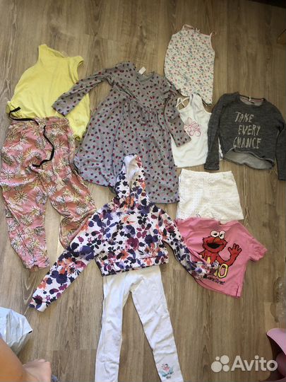 Пакет одежды для девочки 122-130