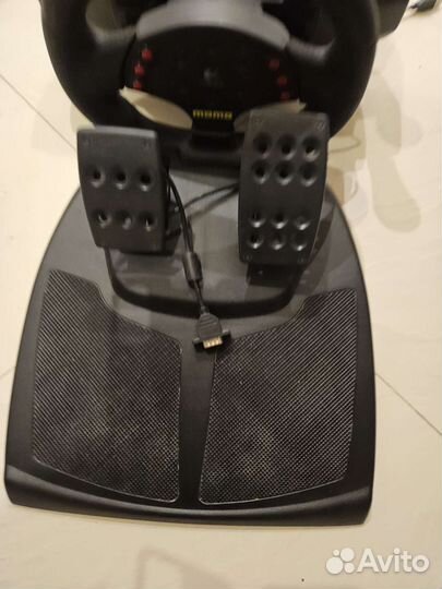 Педали Momo logitech для пк. кпп Руль Блок питания