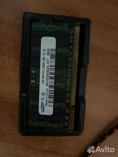 Оперативная память Samsung sodimm DDR2 2GB 800MHz