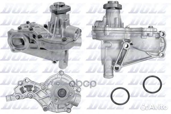 Водяная помпа в корпусе audi A4 1.6/1.8 95