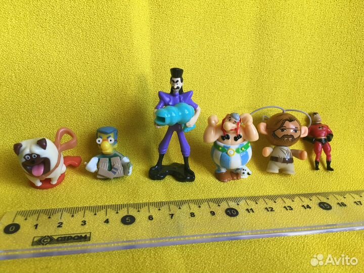 Фигурки персонажи разные мультфильмы 7 фото