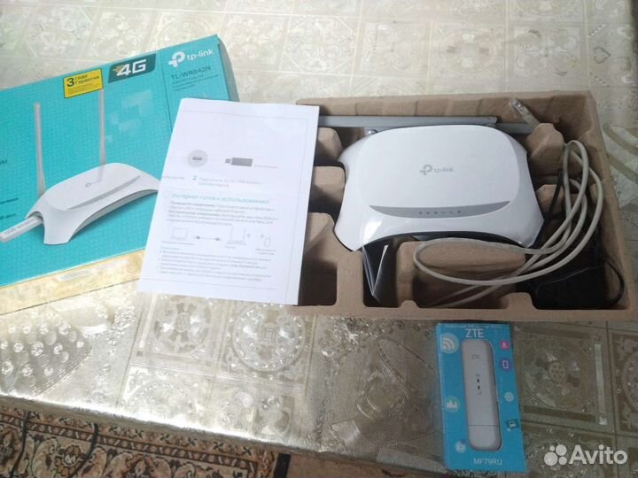 Продам два роутера Tp-Link / ZTE 2G / 3G / 4G