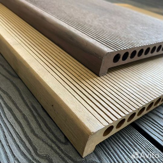 Террасные ступени из дпк