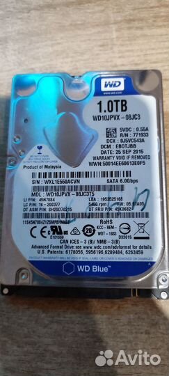 Hdd 1 tb wd blue