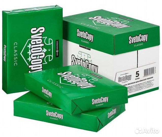 Бумага Svetocopy a4 оптом
