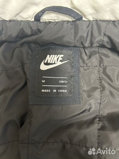 Бомбер меховой nike