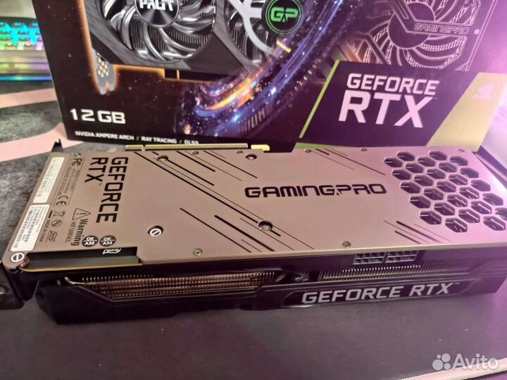 Видеокарта Rtx 3080 ti 12gb Palit GamingPro