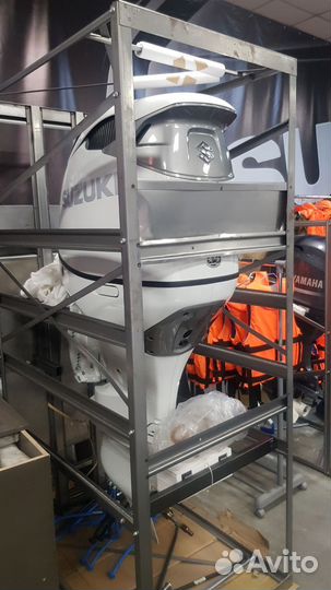 Мотор лодочный Suzuki DF350ATX, белый