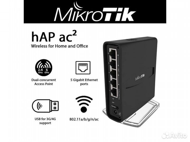 Роутер Mikrotik hap ac2