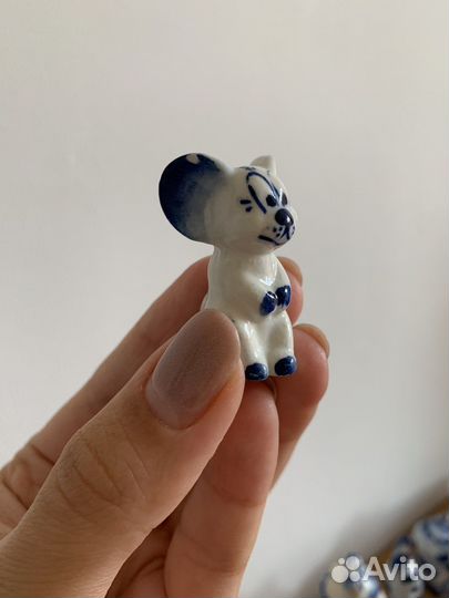 Фигурки/сахарница/солонки гжель