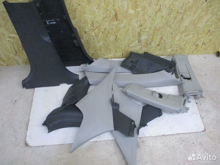 Обшивка пластик салона Тойота Королла 150