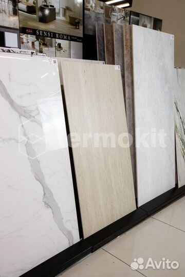 Керамогранит ABK Sensi Roma Wawe Cream Na3 Ret 60x120