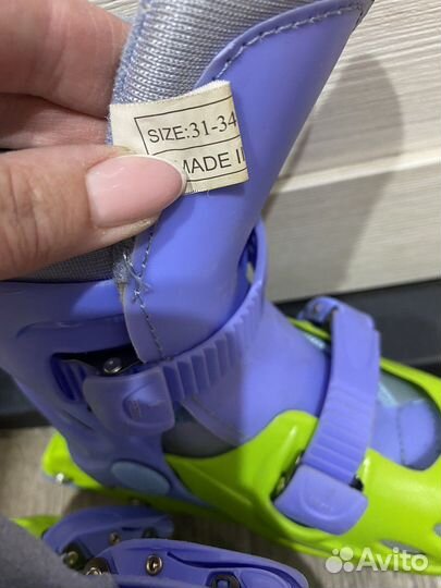 Роликовые коньки детские