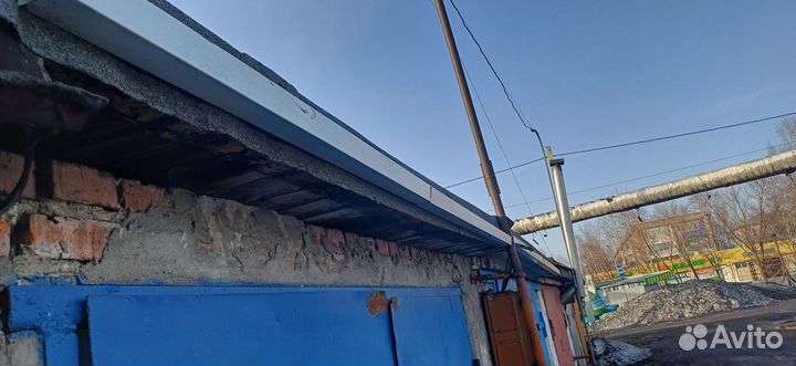 Покрытие гаражей наплавляемой кровлей