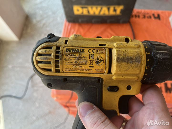 Шуруповерты Dewalt
