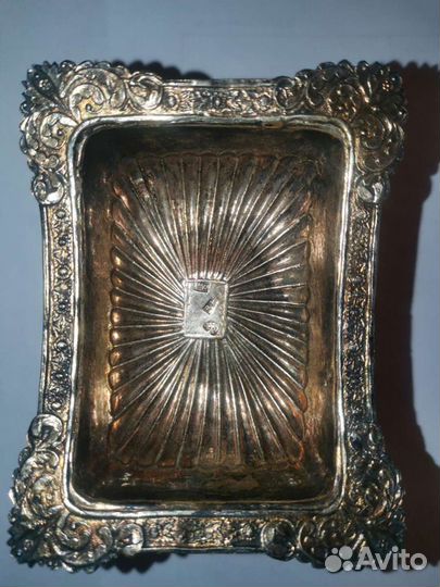 Солонка серебро 84 проба 1833г