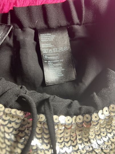 Шорты с пайетками hm