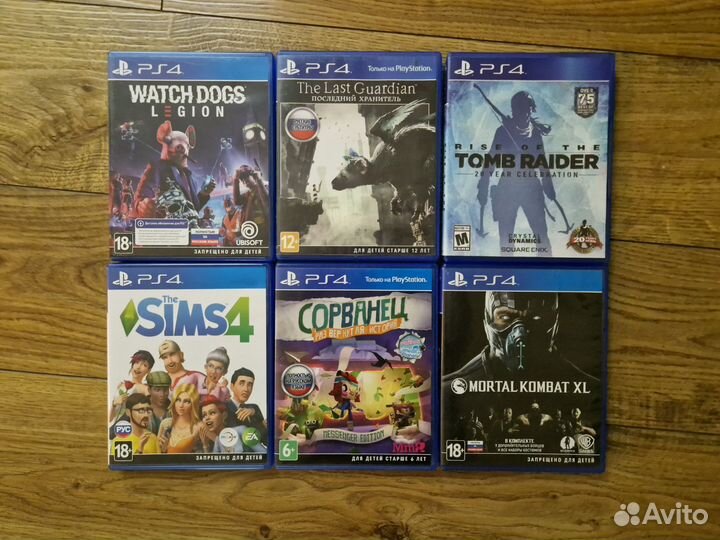 Игры ps4