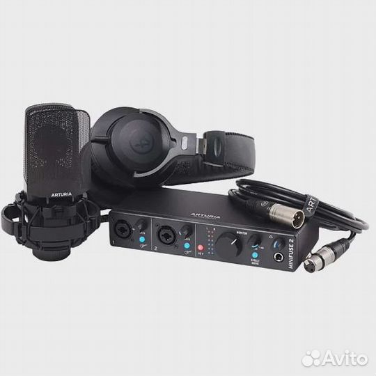 Комплект Arturia MiniFuse Recording Pack Black