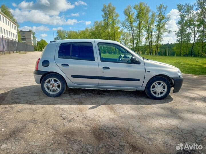 Renault Clio 1.1 МТ, 2001, 184 000 км