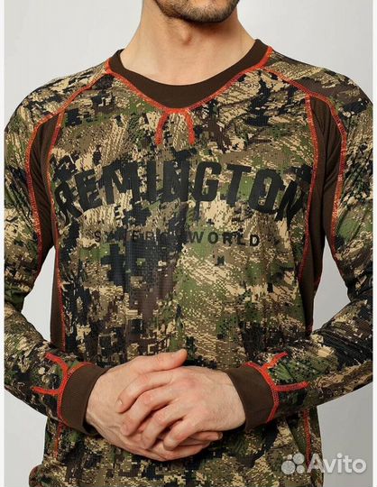 Футболка Remington Inside Fit Shirt Green Forest