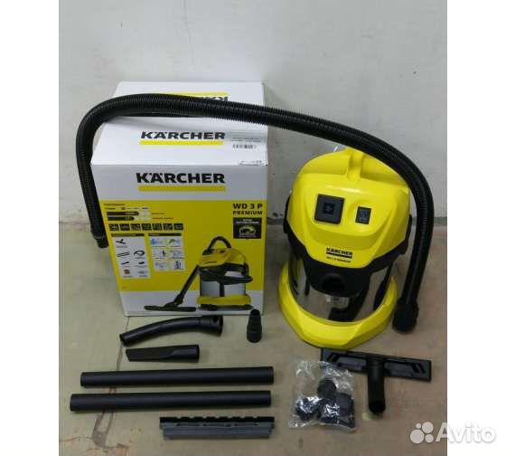 Новые запчасти пылесоса karcher wd 3 p premium