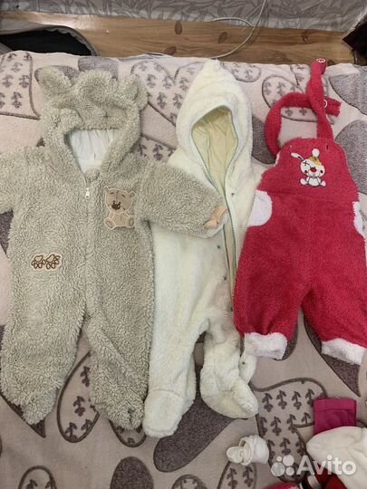 Детские вещи пакетом от 0 до 3 месяцев