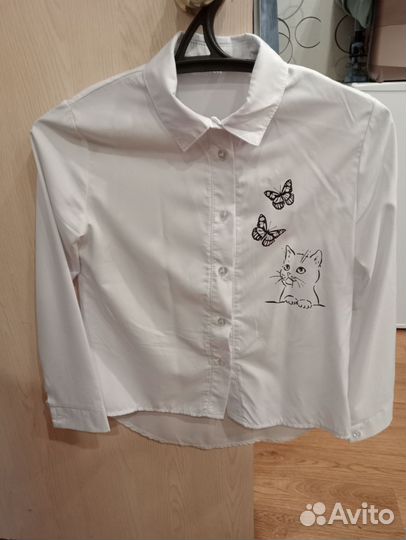 Блузка школьная