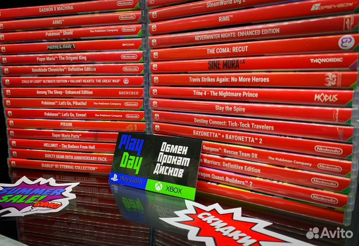 Игры Nintendo Switch (NS) Обмен,продажа, покупка