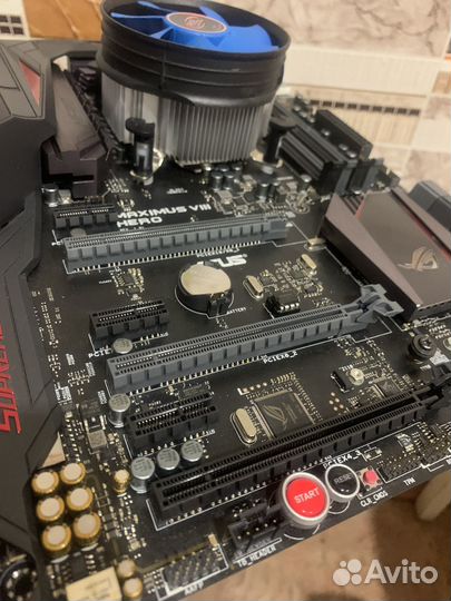 Материнская плата Asus Rog Maximus Hero Z170