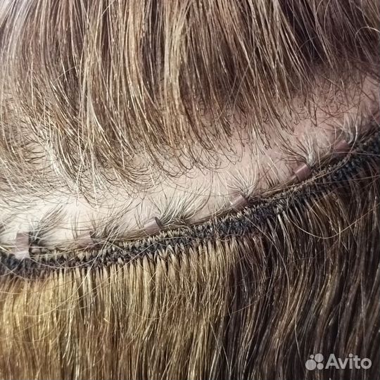 Голливудское наращивание - на колосок, кольца