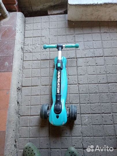 Самокат детский трехколесный
