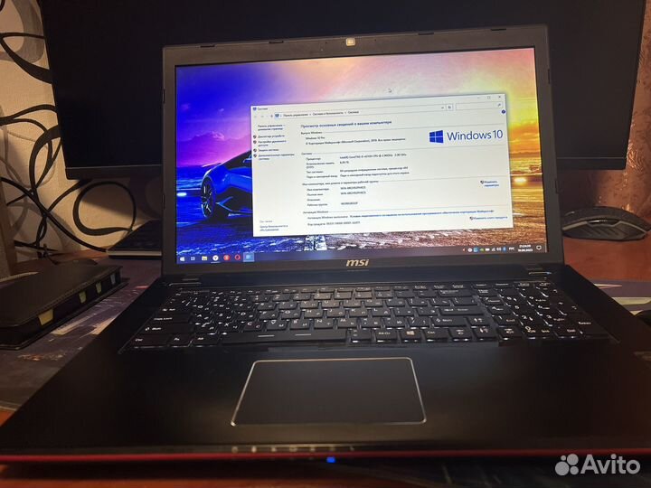 Игровой ноутбук msi ge70