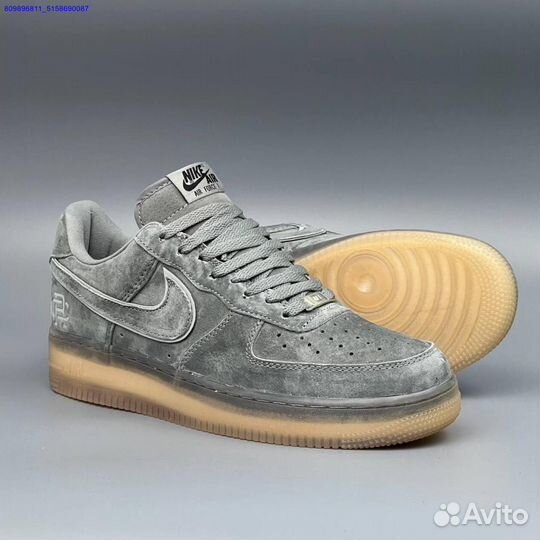 Кроссовки Nike Air Force 1 Серые (Арт.31210)