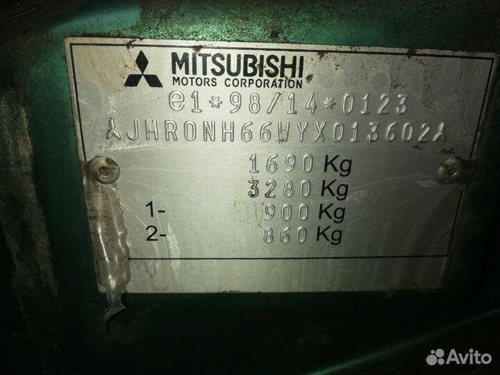 Разбор на запчасти Mitsubishi Pajero Pinin