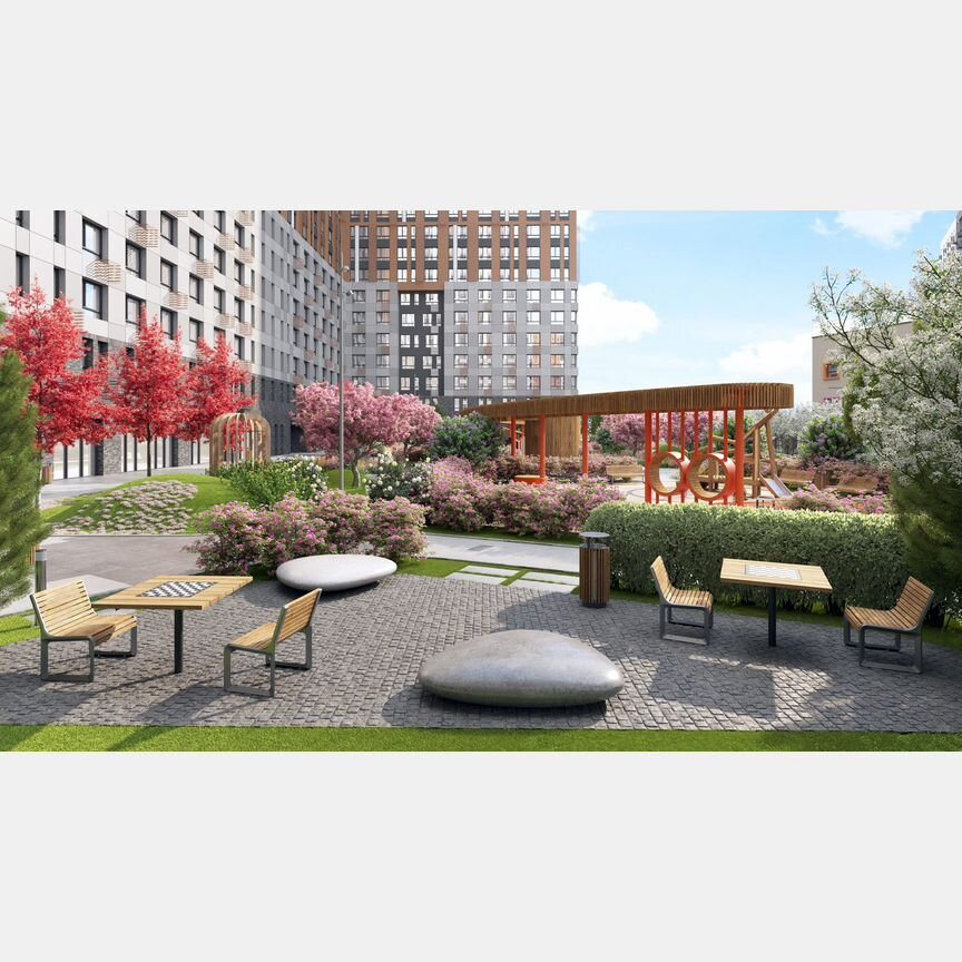 2-к. квартира, 62,3 м², 7/20 эт.