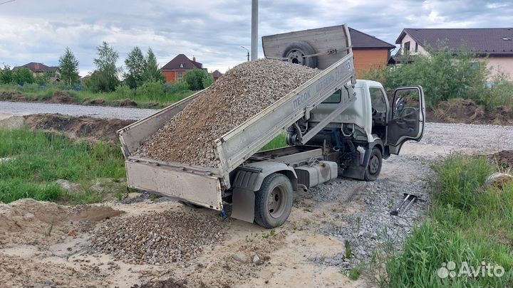 Песок Щебень