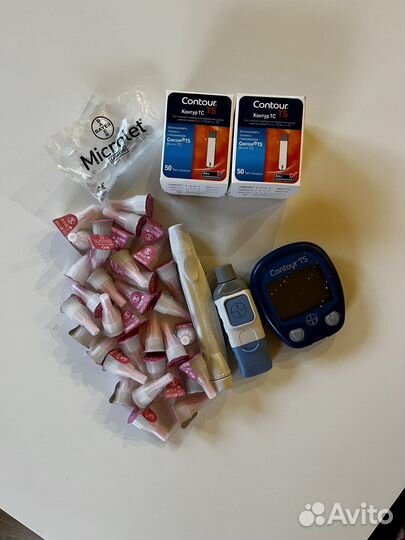 Глюкометр с тест полосками