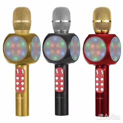 Микрофон со встроенной колонкой Wster WS-1816 ориг