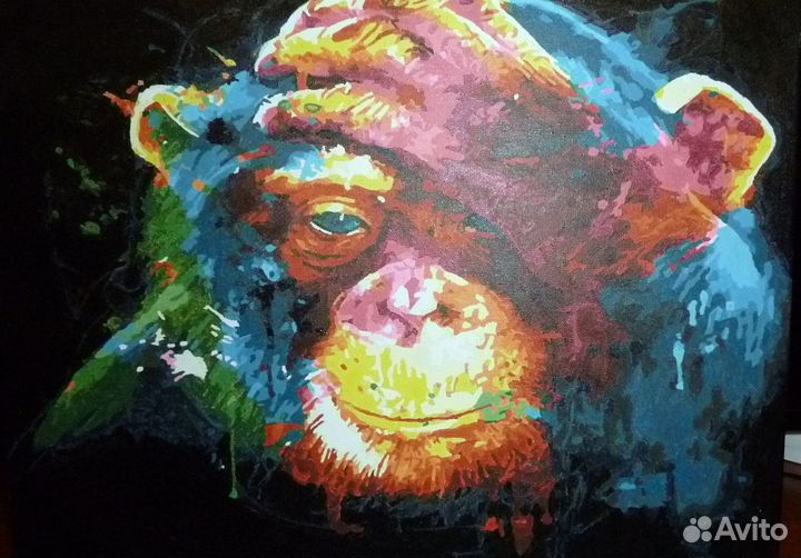 Картина холст акрил