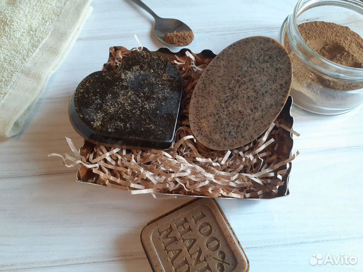 Мыло-скраб кофейное