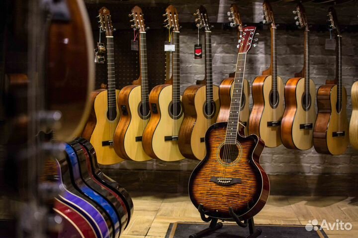 Акустическая гитара Caraya + Аксессуары