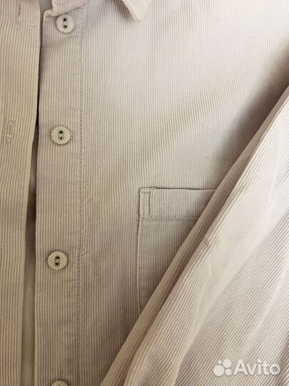 Рубашка вельветовая оверсайз женская, H&M