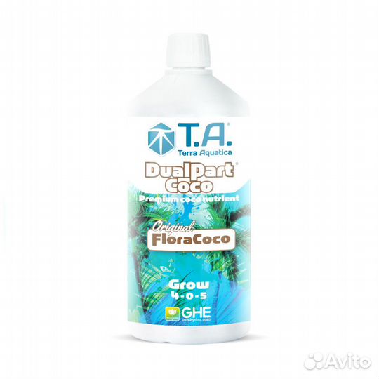 GHE DualPart coco Grow (Terra Aquatica) все объемы