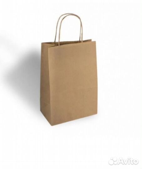 Крафт пакеты с ручками