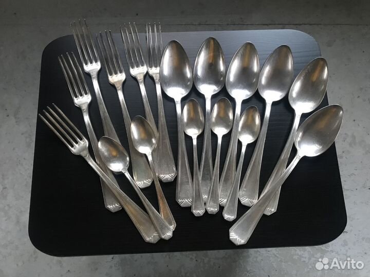 Старинный столовый набор Франция