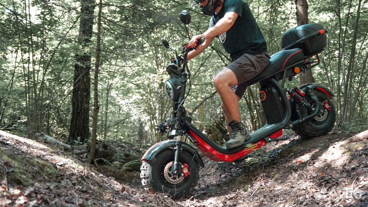 Электроскутер white siberia 2WD 4000W рестайлинг