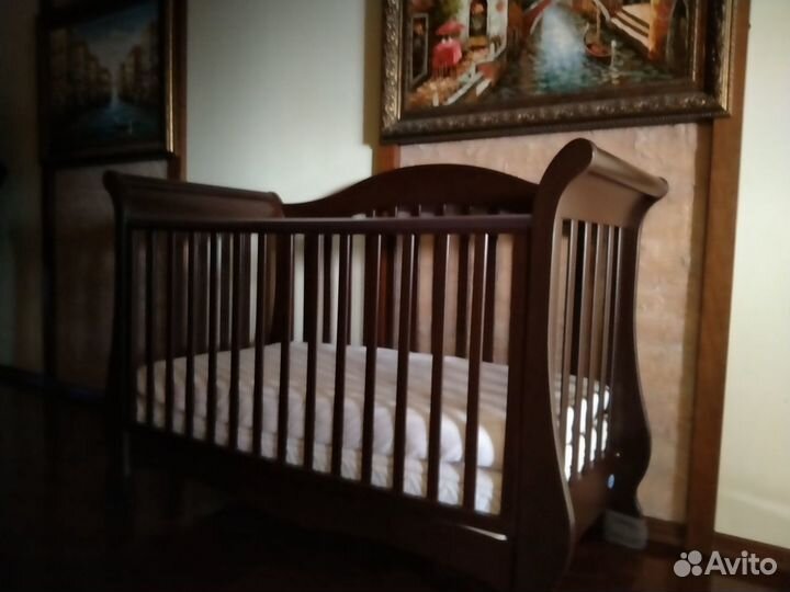 Кроватка Италия массив бука Pali Renee